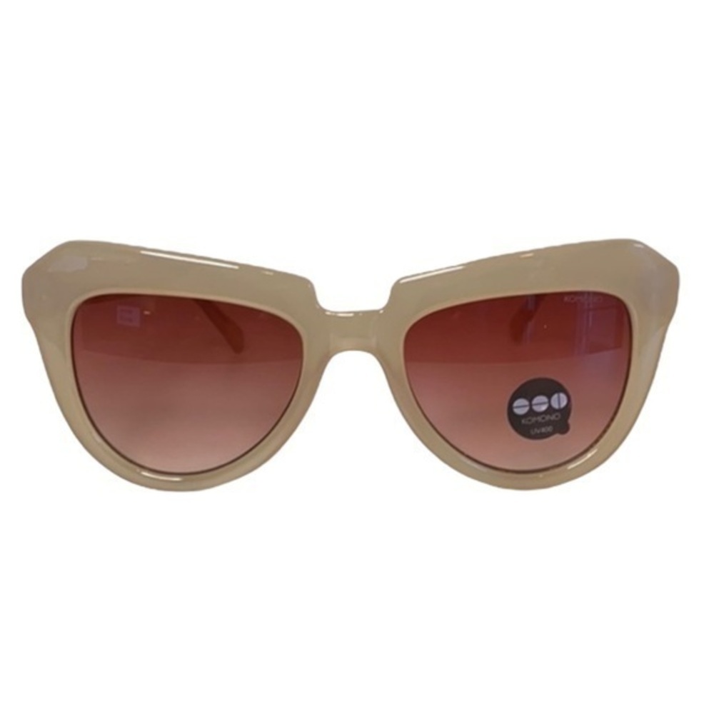 Komono Stella Cat Eye Pale Blush Sunglasses - Picture 2 of 13